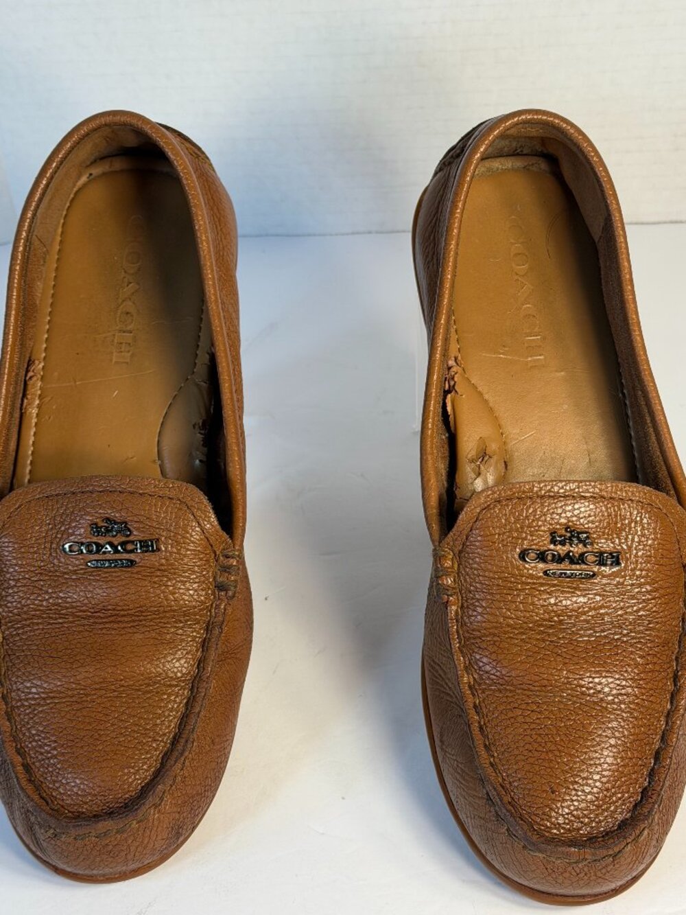Women's Coach size 7B loafers - Picture 4 of 14